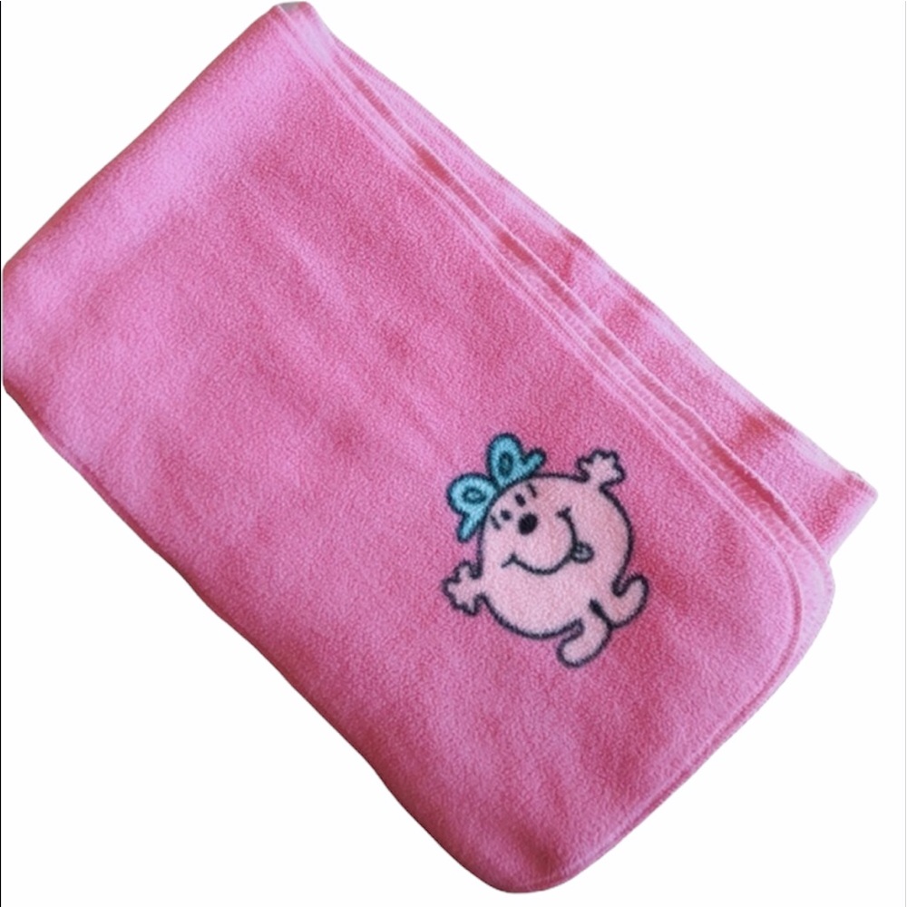 Pink Polyester Scarf